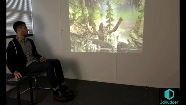 Skyrim with the 3dRudder foot motion controller смотреть онлайн