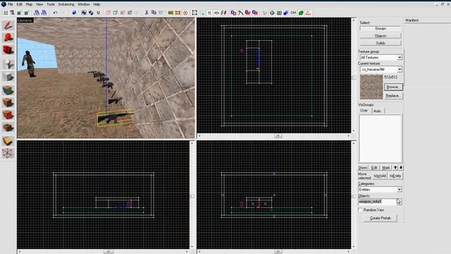 Source SDK - Создание ангара с оружием на карту CS:S смотреть онлайн