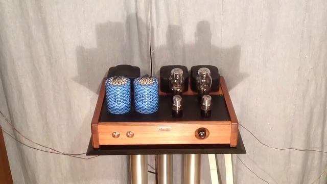 Ламповый однотактный усилитель на 6C4C смотреть онлайн