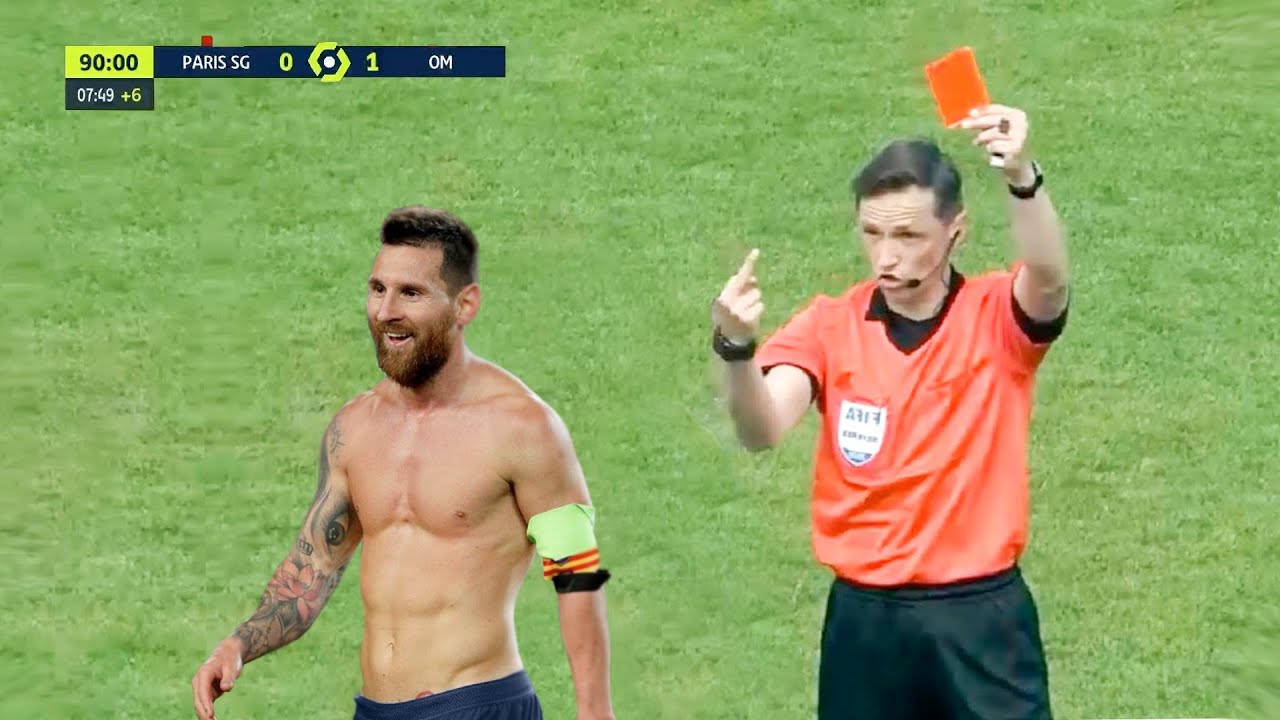 Funny Red Card Moments