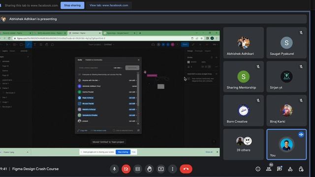 Sharing Mentorship ( Kathmandu Chapter ) Figma Crash Course By Abhishek Adhikari смотреть онлайн