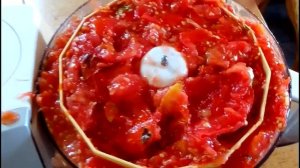 ТОМАТНЫЙ СОК на кухонном комбайне. Быстро и легко.