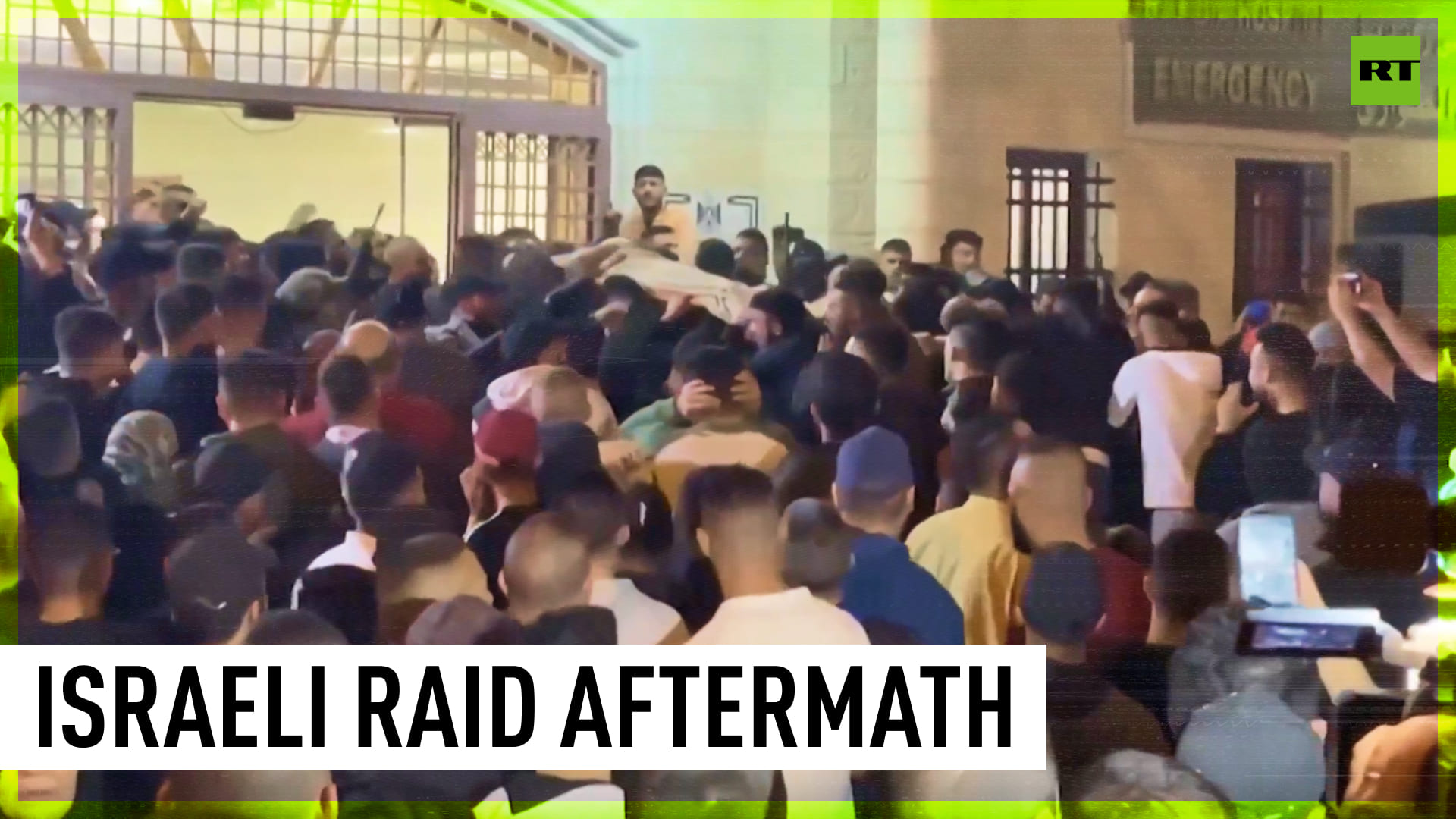 Thousands Of Palestinians Protest After Israeli Raid Kills 5