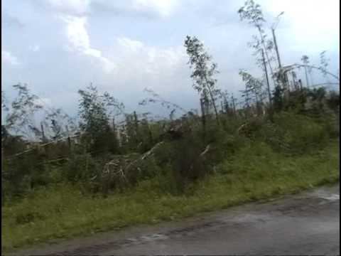 Ураган в Костромской области 12/06/2010 смотреть онлайн