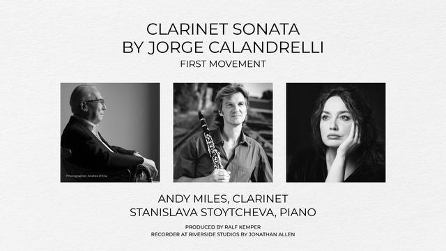 Clarinet Sonata by Jorge Calandrelli, Movement I смотреть онлайн
