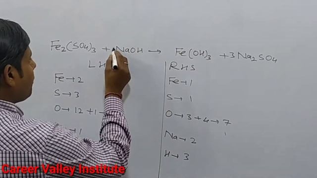 How to balance Fe2(SO4)3+NaOH=Fe(OH)3+Na2SO4|Chemical equation Fe2(SO4)3+NaOH=Fe(OH)3+Na2SO4 смотреть онлайн