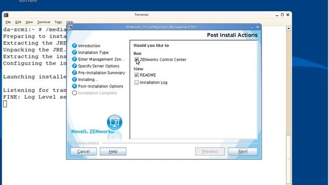 Novell ZCM10 SP3 Installing the First Primary Server смотреть онлайн