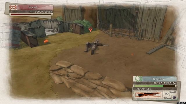 Skirmish 3 : Siegval Line 1 Normal A-Rank | Valkyria Chronicles 4 смотреть онлайн