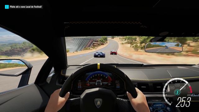 DEMO Forza Horizon 3 - Ao volante de um Lamborghini смотреть онлайн