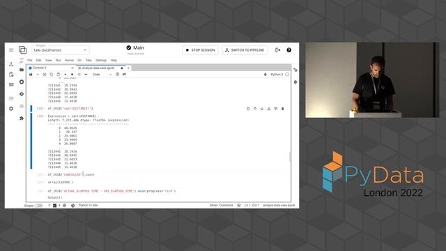Juan Luis Cano Rodríguez - Beyond Pandas: The Great Python Dataframe Showdown | PyData London 2022 смотреть онлайн
