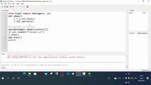 Bac 2022 Pratique Informatique : Les ABC de Python - Suite Exercice 1 смотреть онлайн