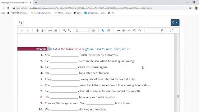 Class: 8th English Grammar, Ch.14 Modal Verbs (Exercises) смотреть онлайн