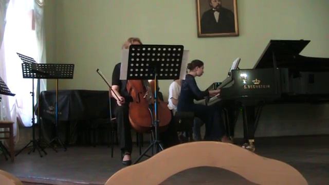 Юхнева Белова_ З.Кодай Соната для виолончели и фортепиано смотреть онлайн