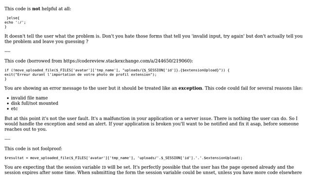 Code Review: Is this code is safe or not (img upload) s [PHP] (2 Solutions!!) смотреть онлайн