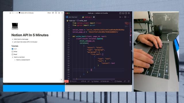 Notion API in 5 Minutes: Write (Python) смотреть онлайн