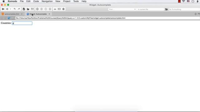 jQuery UI Autocomplete: Highlight Matching Text in jQuery UI Autocomplete смотреть онлайн