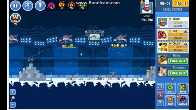 Angry Birds Friends Tournament Level 5 Week 141 Power Up Highscore смотреть онлайн