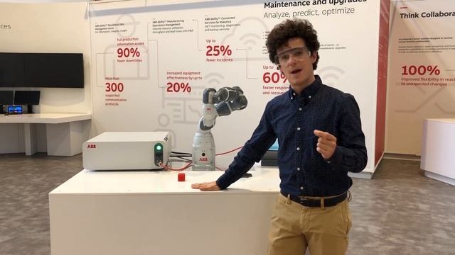 Безопасность кобота YuMi с одним манипулятором смотреть онлайн