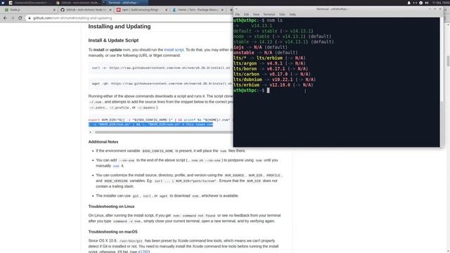 Правильная установка Node.js (npm, yarn) в Ubuntu linux. Для фронтенд разработчиков/программистов смотреть онлайн