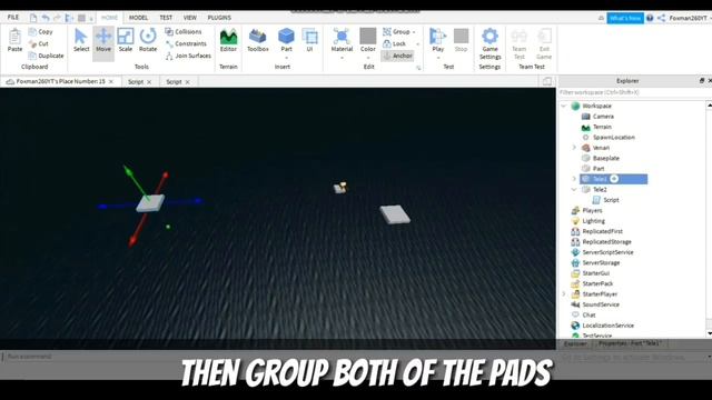 HOW TO MAKE TELEPORTER PADS IN ROBLOX STUDIO! NEW VERSION смотреть онлайн
