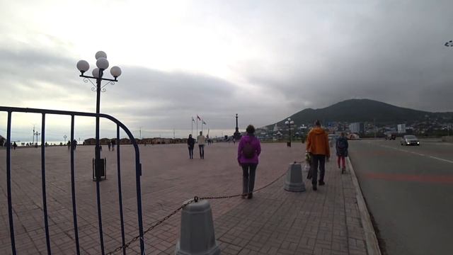 Каким был праздник День рыбака в 2017г? Гуляем в центре города П-Камчатский. Лето на Камчатке смотреть онлайн