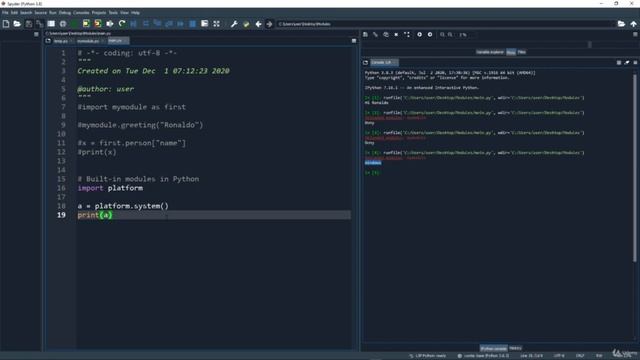 Modules level 3 Python programming@72 смотреть онлайн