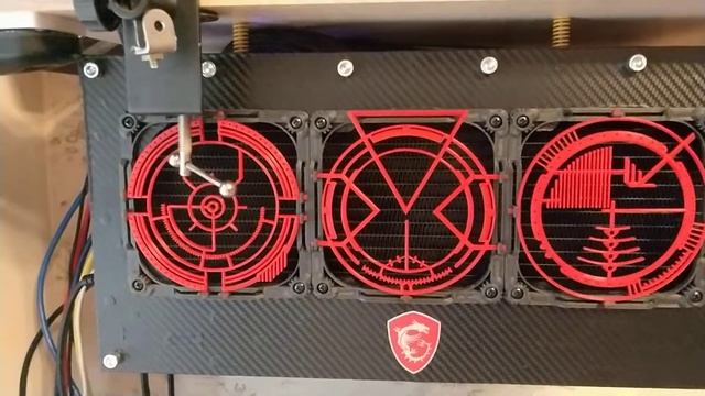 120mm fan cover guard grill (Решетка / гриль для корпуса ПК, под вентилятор 120 мм) смотреть онлайн