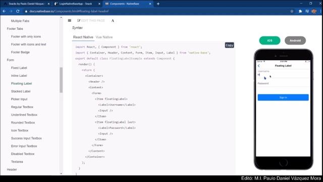 React Native Parte-13 Native Base Login (Sesión 5-Marzo-2021) смотреть онлайн