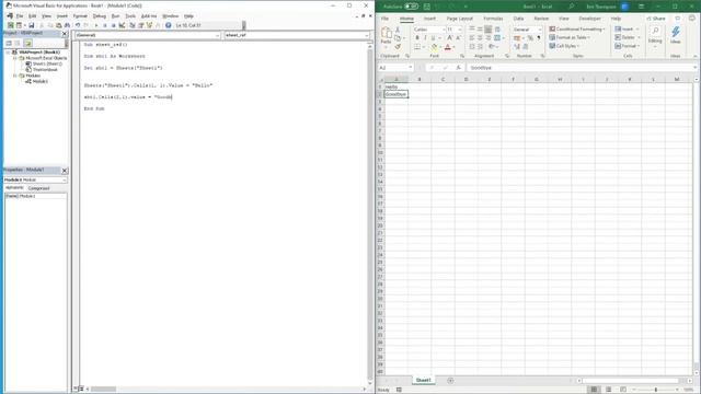 How To Define A Worksheet Reference (Excel VBA) смотреть онлайн