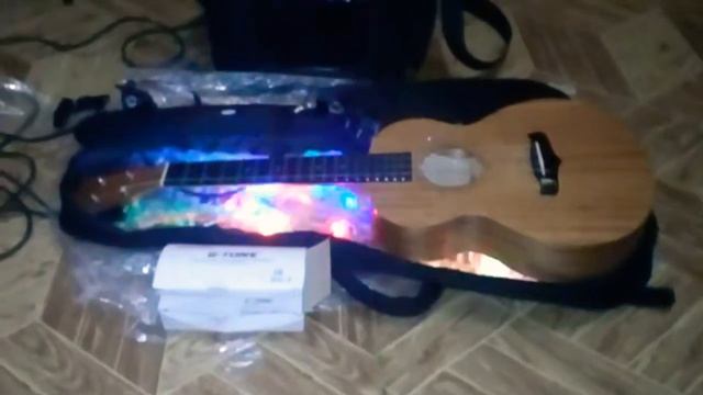 SHERUB GU3 предусилитель с эквалайзером для укулеле ( тест пьезодатчика, и съема звука с деки ) смотреть онлайн