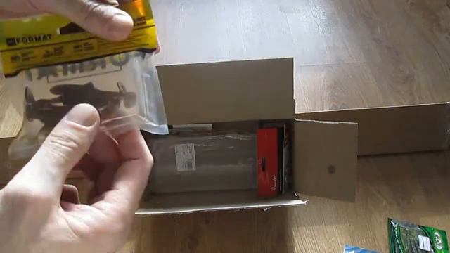 Unboxing посылки c приманками и спиннингом от интернет магазина Fmagazin смотреть онлайн