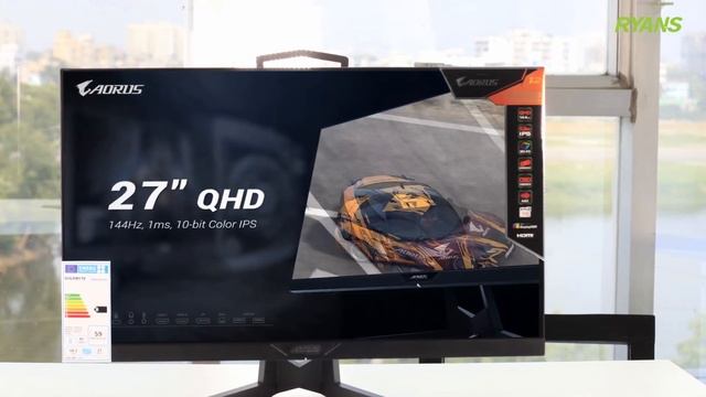 Gigabyte AORUS 27 inch 2K Gaming Monitor смотреть онлайн