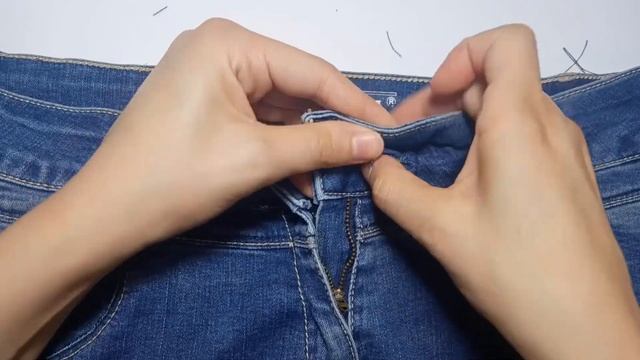 How to fix the buttons of jeans in an amazing way Repair your jeans смотреть онлайн