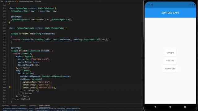 How to make reusable widgets in [FLUTTER] || beginner tutorial смотреть онлайн