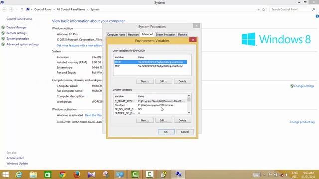 How to configuration java jdk on windows 8.1 смотреть онлайн
