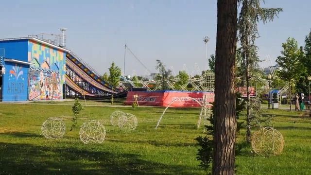 Tashkent 4K Walking Tour Uzbekistan. Toshkent, Oʻzbekiston. Ташкент, Узбекистан.