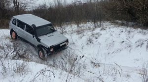 Возможности сток НИВЫ на бездорожье резина ВЛИ-5 часть 2