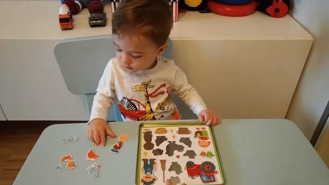 Раннее развитие. Игры с гибкими магнитами. 1,6 года смотреть онлайн