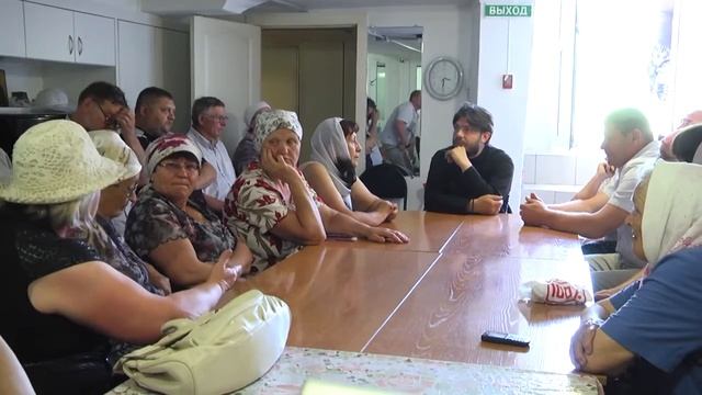 Встреча прихожан села Костёнково с благочинным Отцом Андреем смотреть онлайн