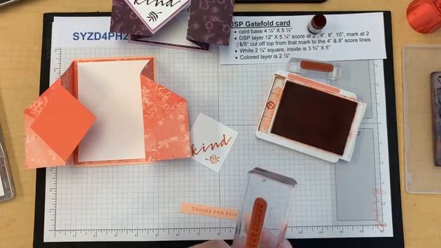 Pretty Prints Fun Fold cards Live смотреть онлайн