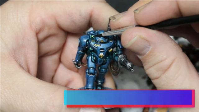 Lets Paint Blackstone Fortress Robots! смотреть онлайн
