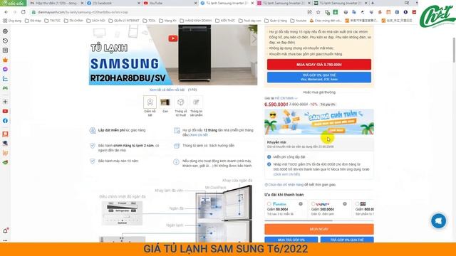 So Sánh Giá Tủ Lạnh Samsung Tháng 6/2022| Chất Review смотреть онлайн