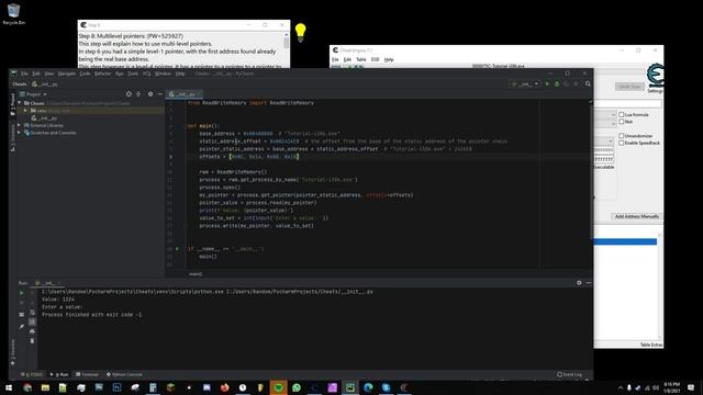 Turn Cheat Engine Cheats Into Python Scripts, Part 1: Integers and Pointers смотреть онлайн