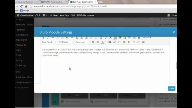 How to edit a page on the Divi theme on WordPress смотреть онлайн