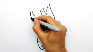 Голубь Мира   Рисунок на День Победы, 9 Мая. Рисуем поэтапно Голубя, шаг за шагом. #533