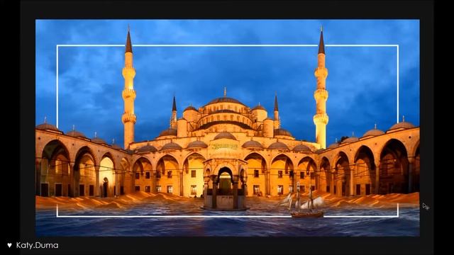 Модульные картины в фотошопе | Photoshop | Картина Стамбул | Picture Istanbul смотреть онлайн