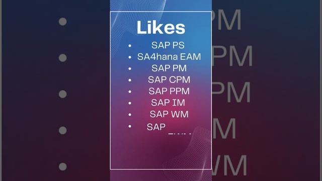 Proexcellency provides SAP Online training courses смотреть онлайн