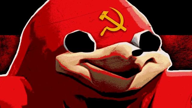 УГАНДА НАКЛЗ ПОЁТ/ ГИМН ССCР/ СУРОВИЙ НАКЛЗ/UGANDAN KNUCKLES SINGS