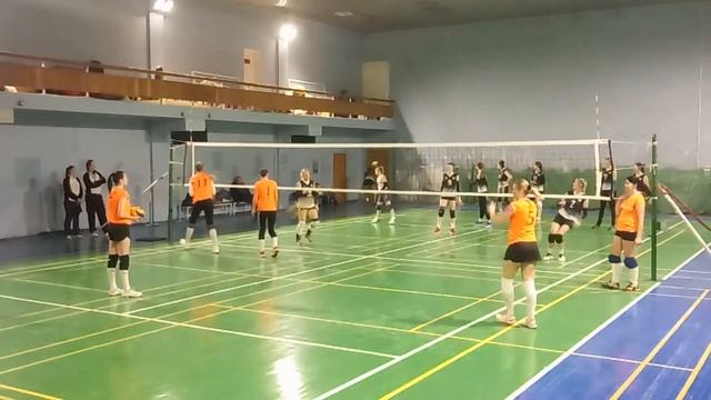 Девушки, 1 дивизион, Группа Б , 9 Тур, Оазис-Спорт - ХимфармИнвест, разминка на сетку смотреть онлайн