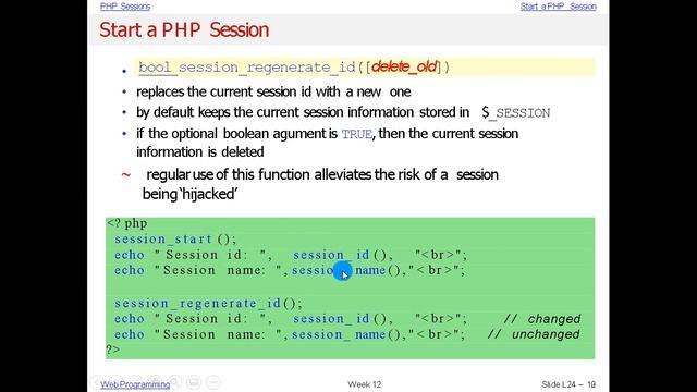 Sessions in PHP смотреть онлайн
